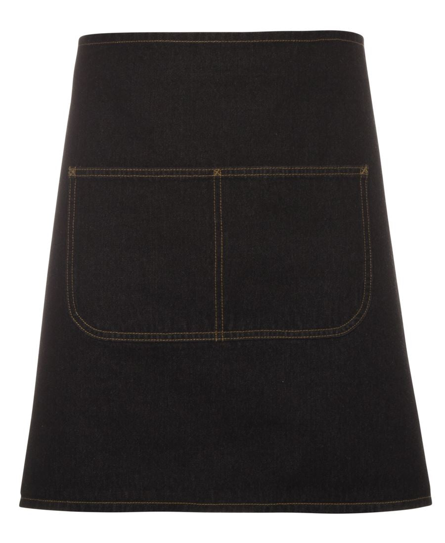 JB's WAIST DENIM APRON (INCLUDING STRAP) - Black