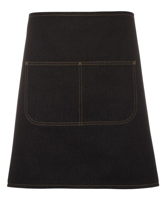 JB's WAIST DENIM APRON (INCLUDING STRAP) - Black