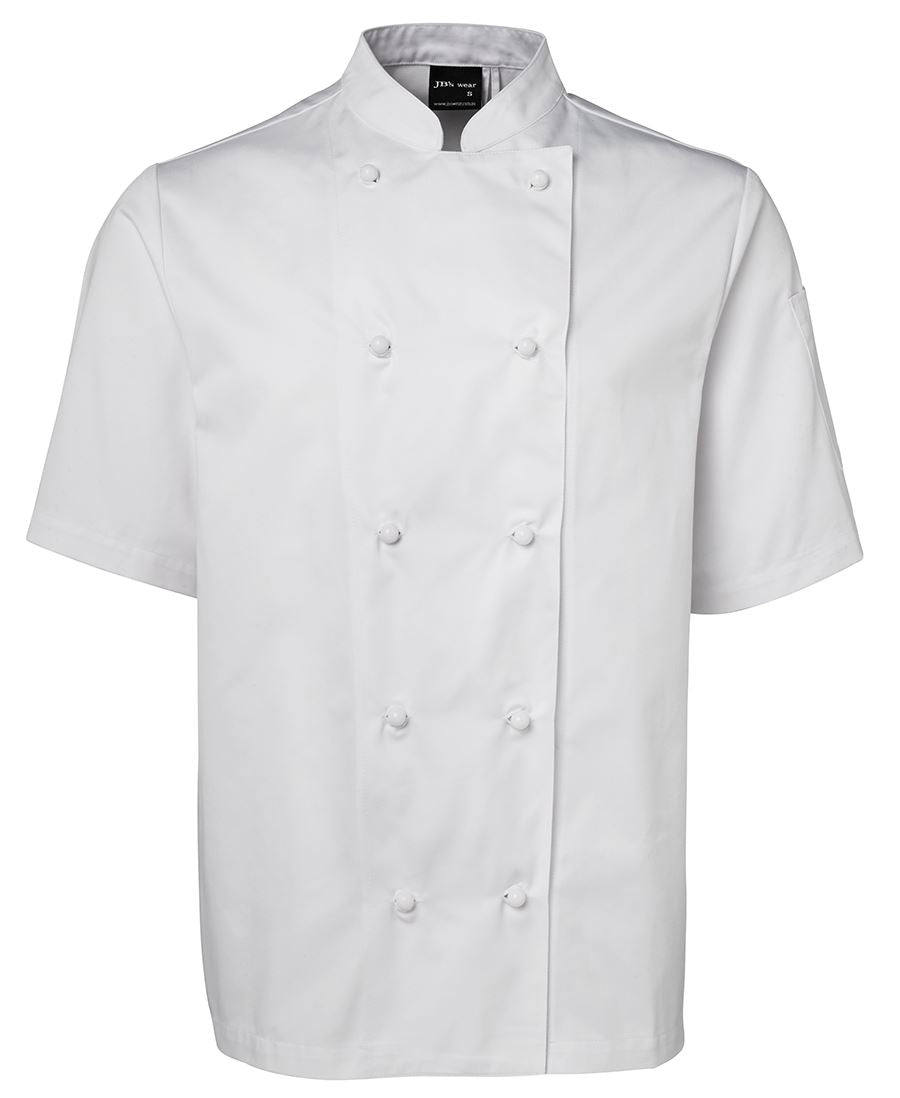 JB's S/S CHEFS JACKET - White
