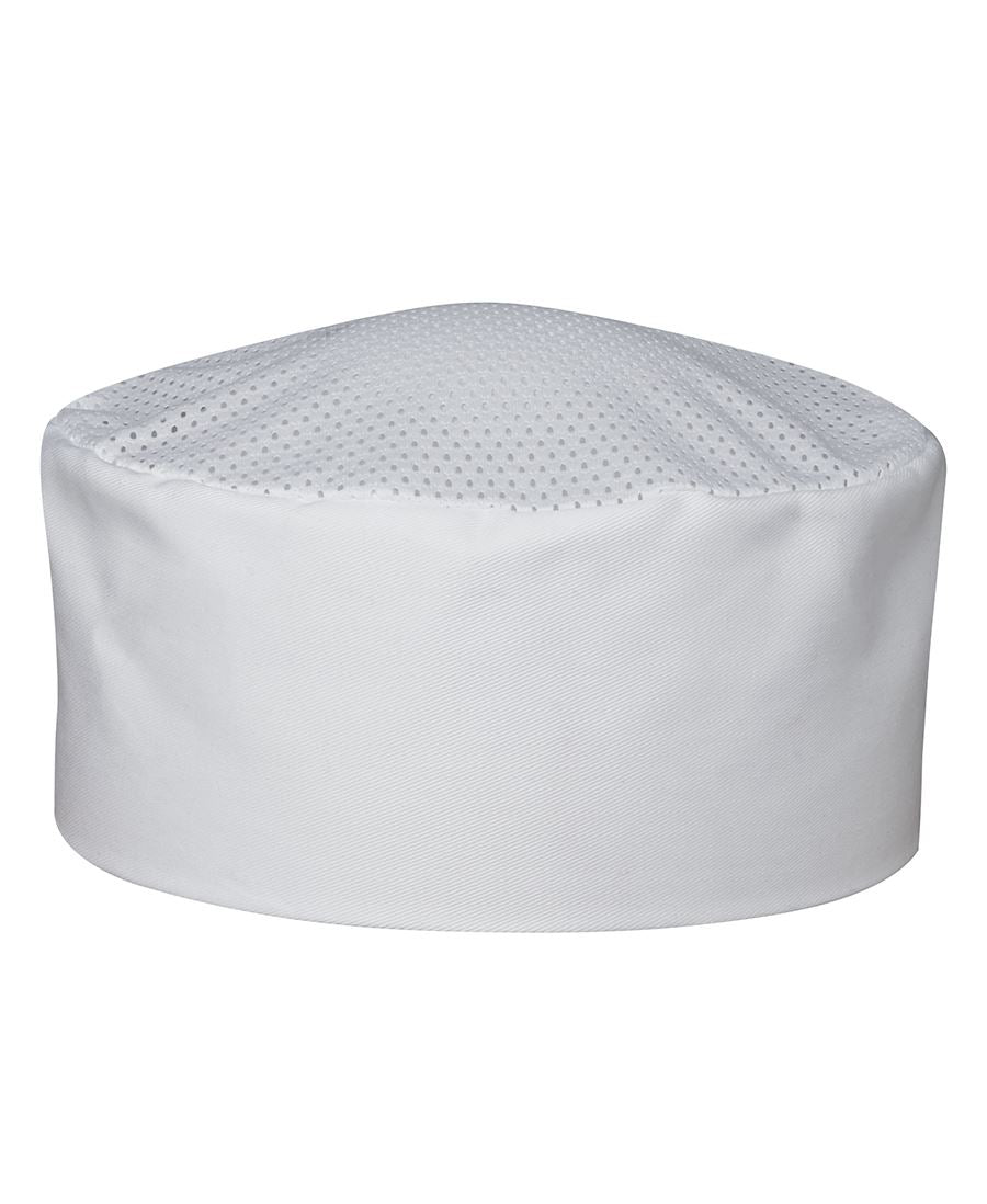 JB's CHEF'S VENTED CAP - White
