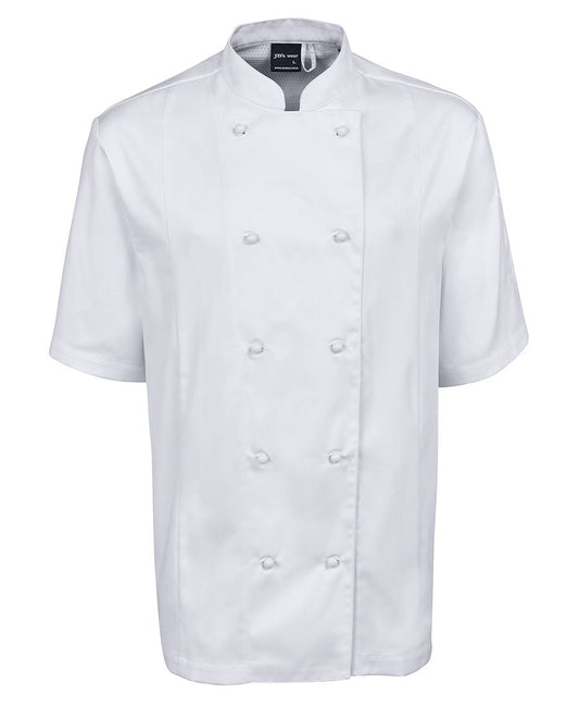JB's S/S VENTED CHEF'S JACKET - White