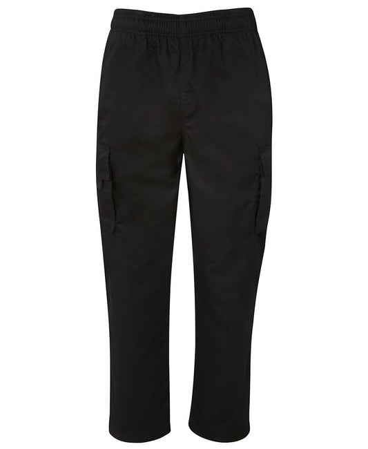 JB's ELASTICATED CARGO PANT - Black
