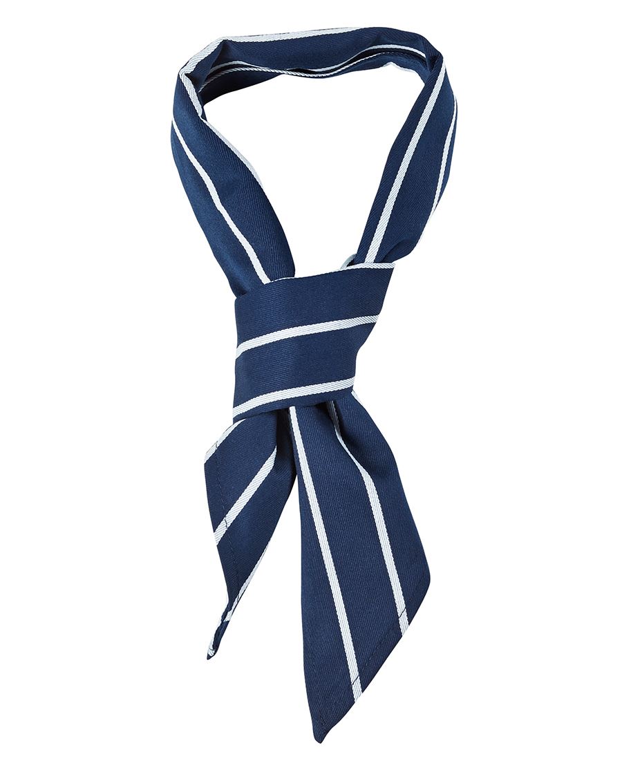 JB's CHEFS SCARF - Navy/White