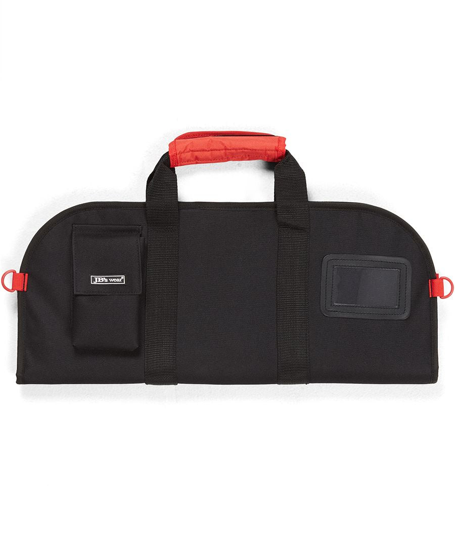 JB's CHEF'S KNIFE BAG - Black/Red
