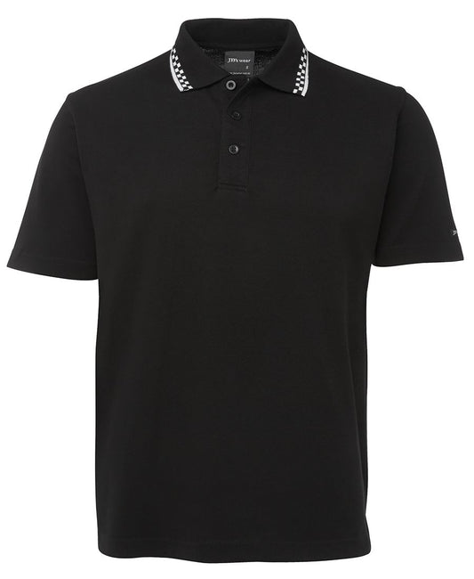 JB's CHEF POLO - Black/White