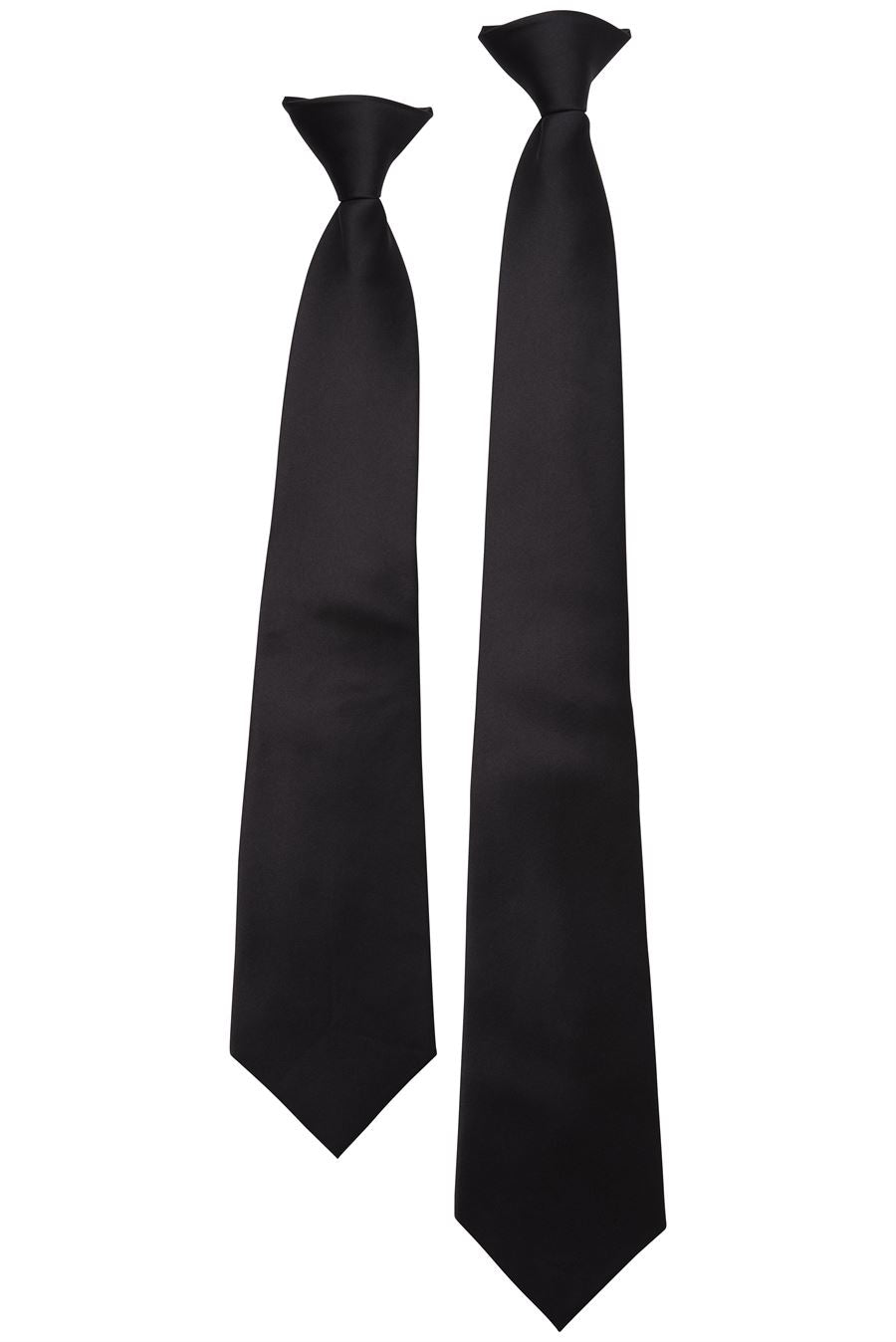 JB's CLIP ON TIE (5PACK) - Black