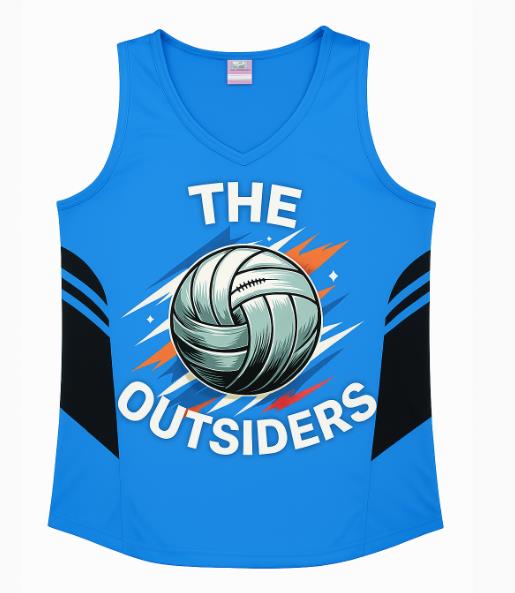 The Outsiders Volley Singlet