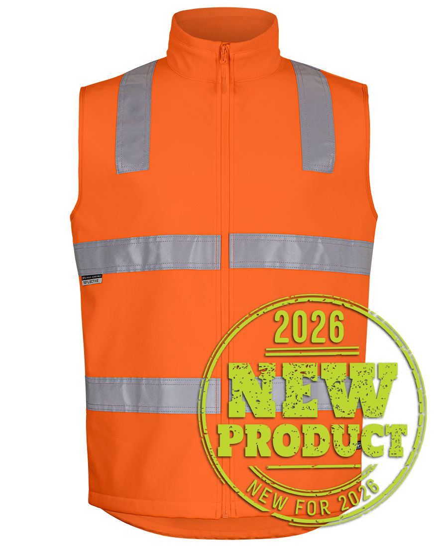 JB's HV 4602.1 (D+N) SOFTSHELL VEST - Orange