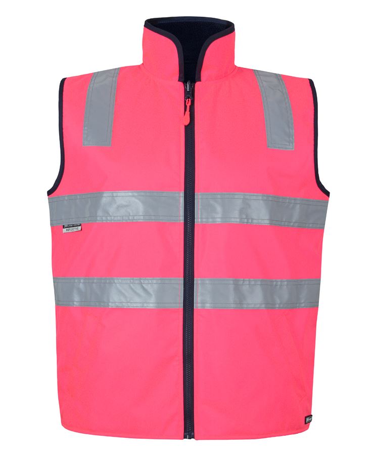 JB's HV 4602.1 (D+N) REV VEST - Pink/Navy