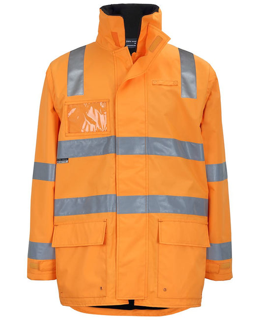 JB's AUST. RAIL D+N ZIP OFF SLEEVE L/LINE JACKET - Orange