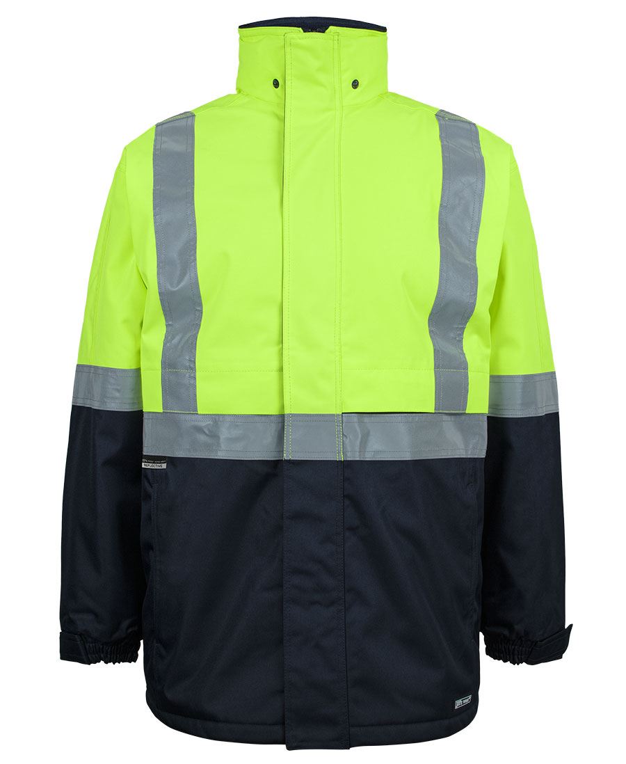 JB's HV A.T. (D+N) JACKET - Lime/Navy