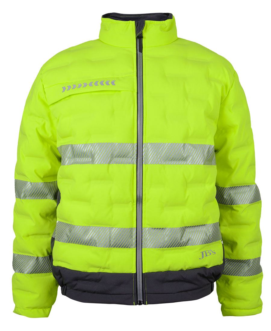 JB's HV (D+N) GRAPHENE PUFFER JACKET - Lime/Charcoal