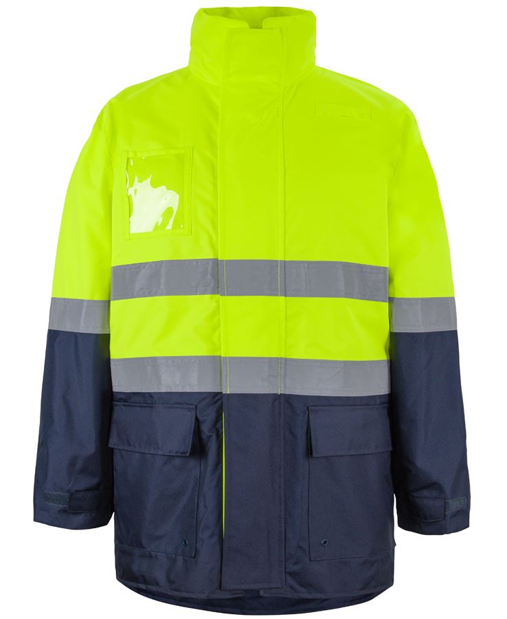 JB's HV (D+N) L/LINE JACKET - Lime/Navy