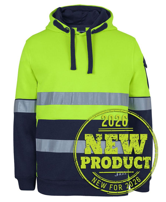 JB's 350G HV (D+N) TRADE HOODIE - Lime/Navy