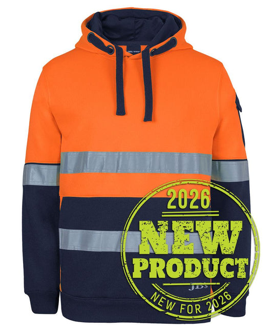 JB's 350G HV (D+N) TRADE HOODIE - Orange/Navy