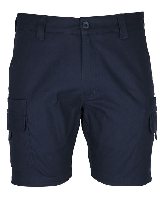 JB's MULTI POCKET STRETCH CANVAS SHORT - Navy