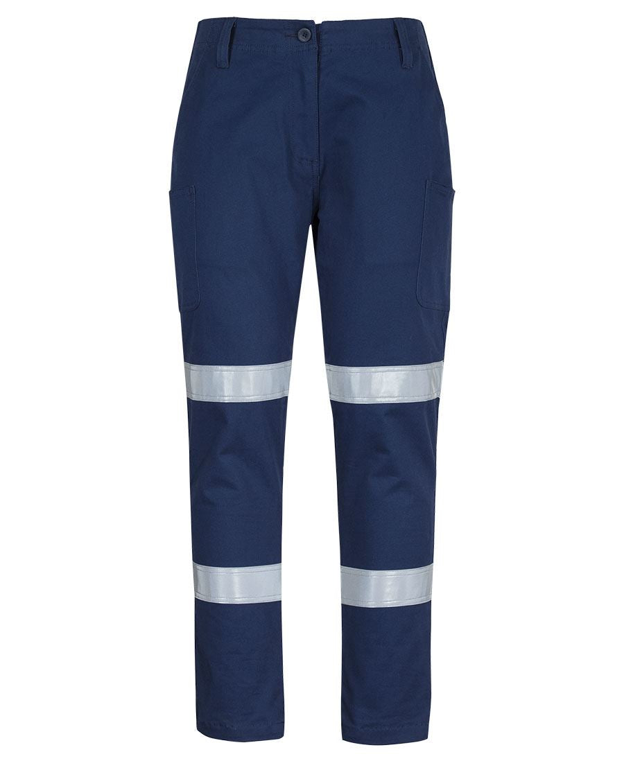 JB's LDS MULTI PKT STRETCH TWILL PANT WITH D+N TAPE - Navy