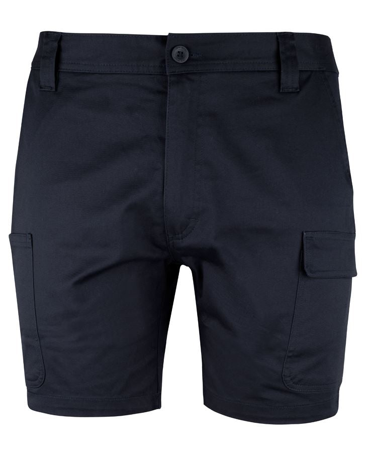 JB's MULTI POCKET STRETCH TWILL SHORT - Black