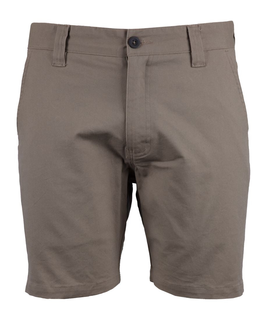 JB's STRETCH CANVAS SHORT - Taupe