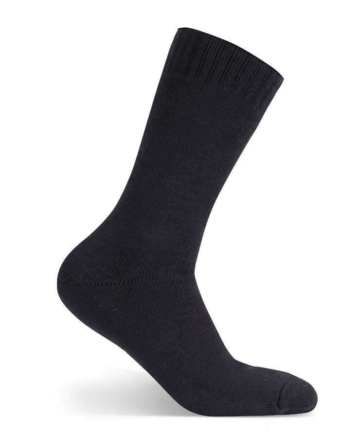 JB's ULTRA THICK BAMBOO WORK SOCK - Black