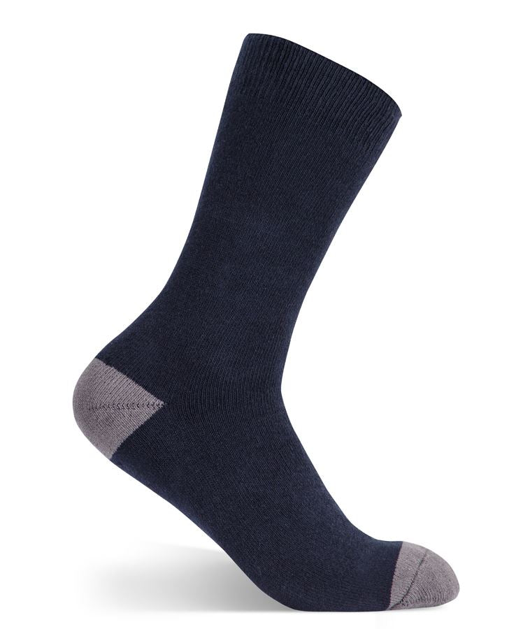 JB's WORK SOCK 3 PACK - Navy/Grey