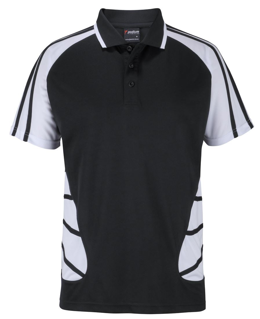 PODIUM ARACHNID POLO - Black/White
