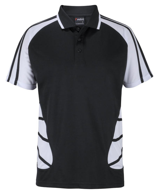 PODIUM ARACHNID POLO - Black/White