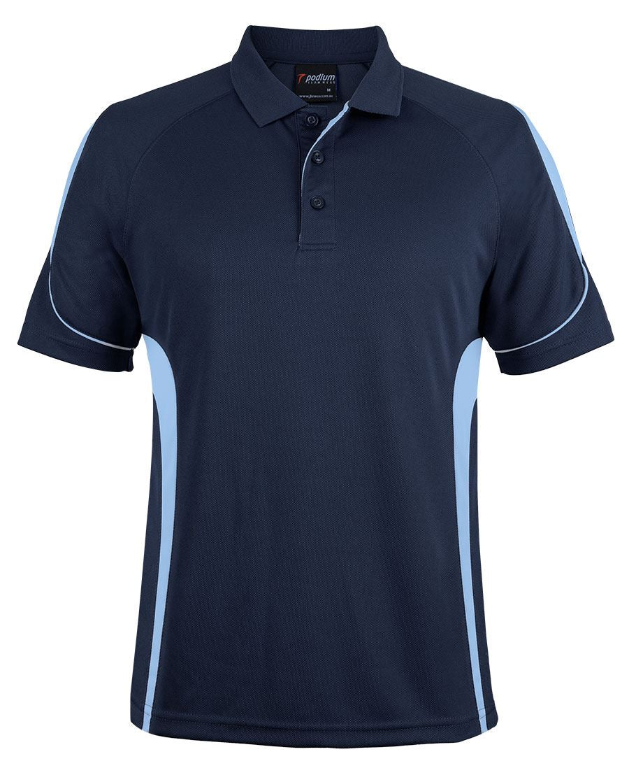 PDM BELL POLO - Navy/Light Blue