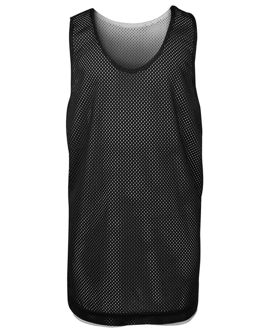 PODIUM REVERSIBLE TRAINING SINGLET - Black/White