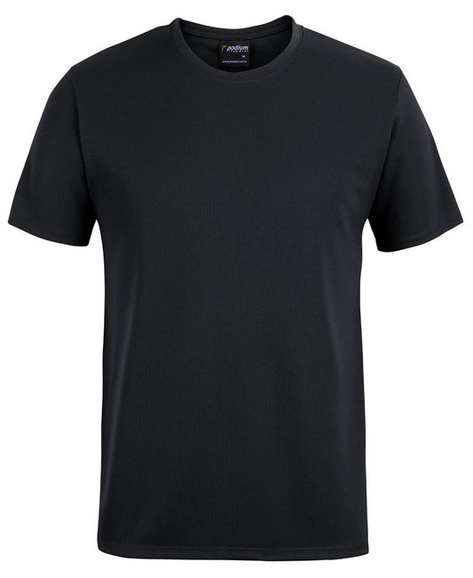 PODIUM POLY TEE - Black