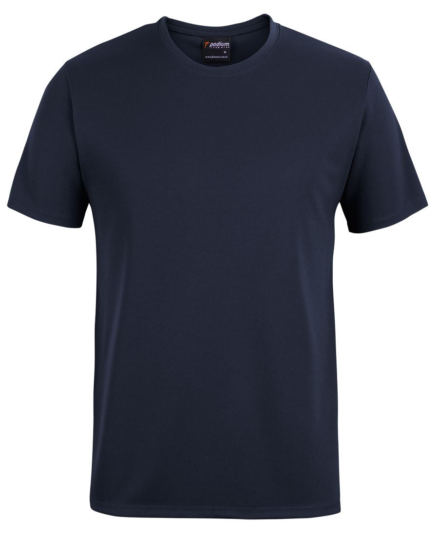 PODIUM POLY TEE - Navy