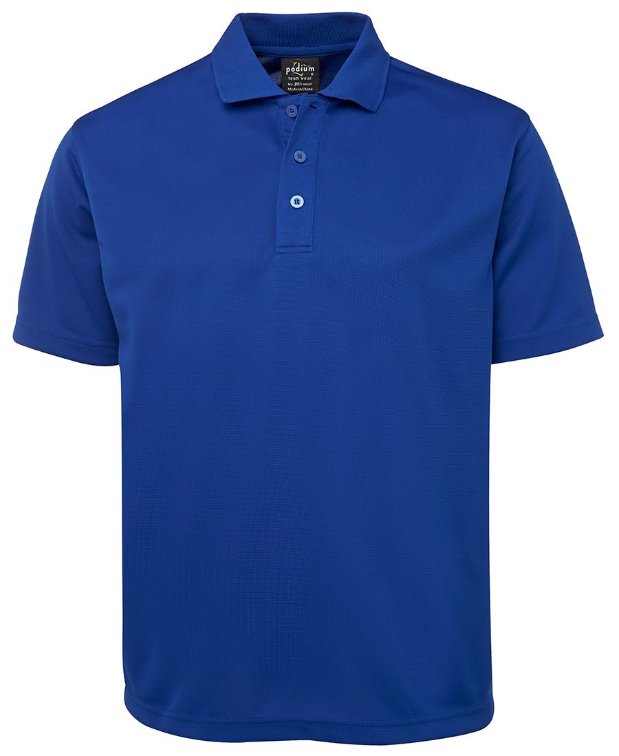 PODIUM S/S POLY POLO - Royal