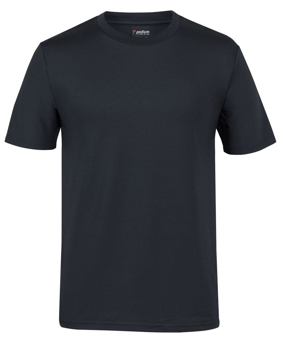 PODIUM STRETCH TEE - Black