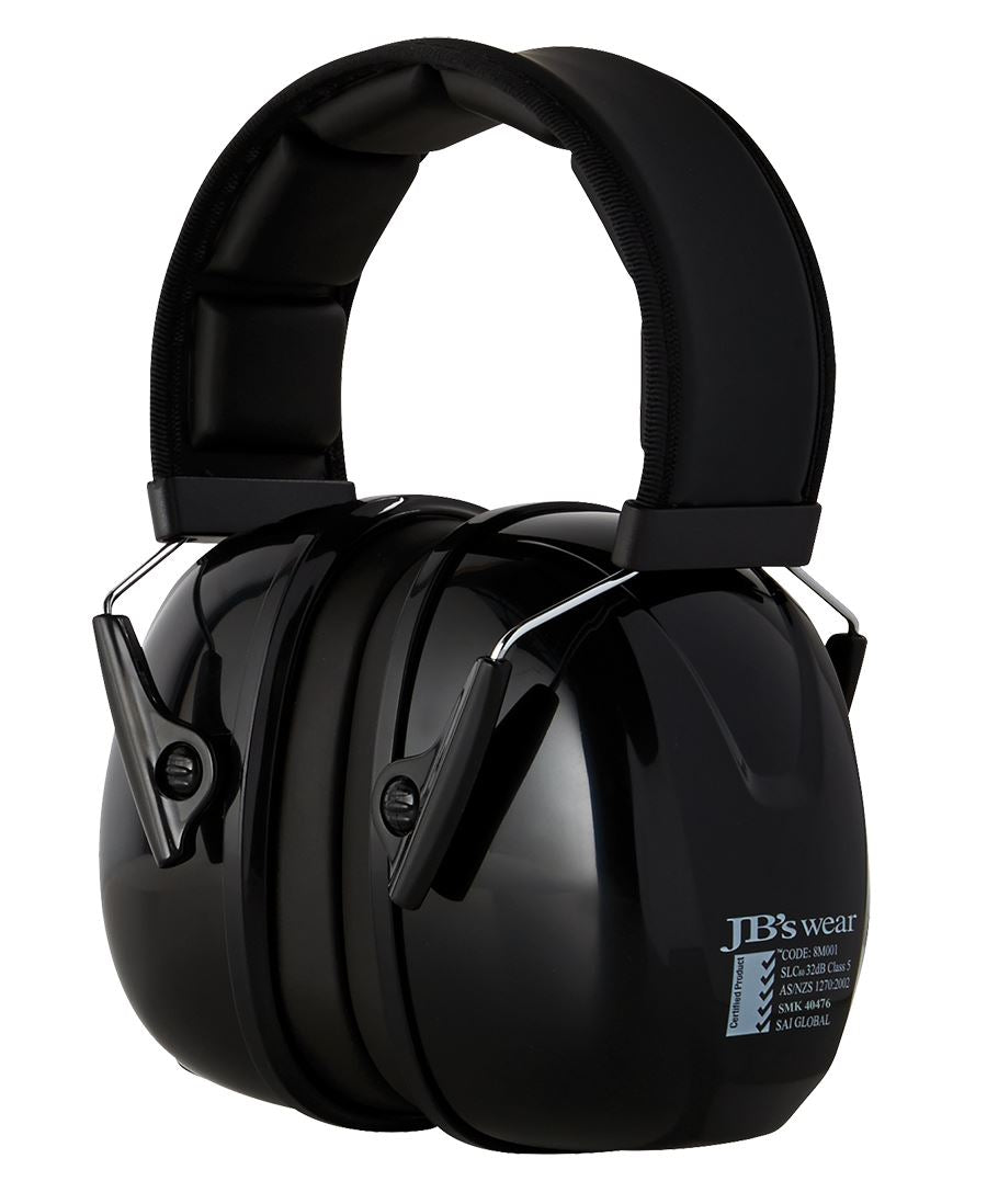 JB's 32dB SUPREME EAR MUFF - Black