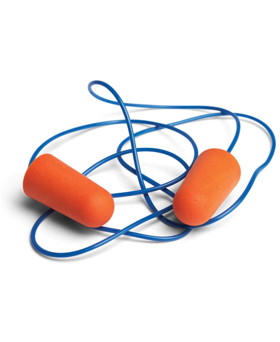 JB's SOUTHERN BULLET CORDED EARPLUG (100 PAIR) - Orange