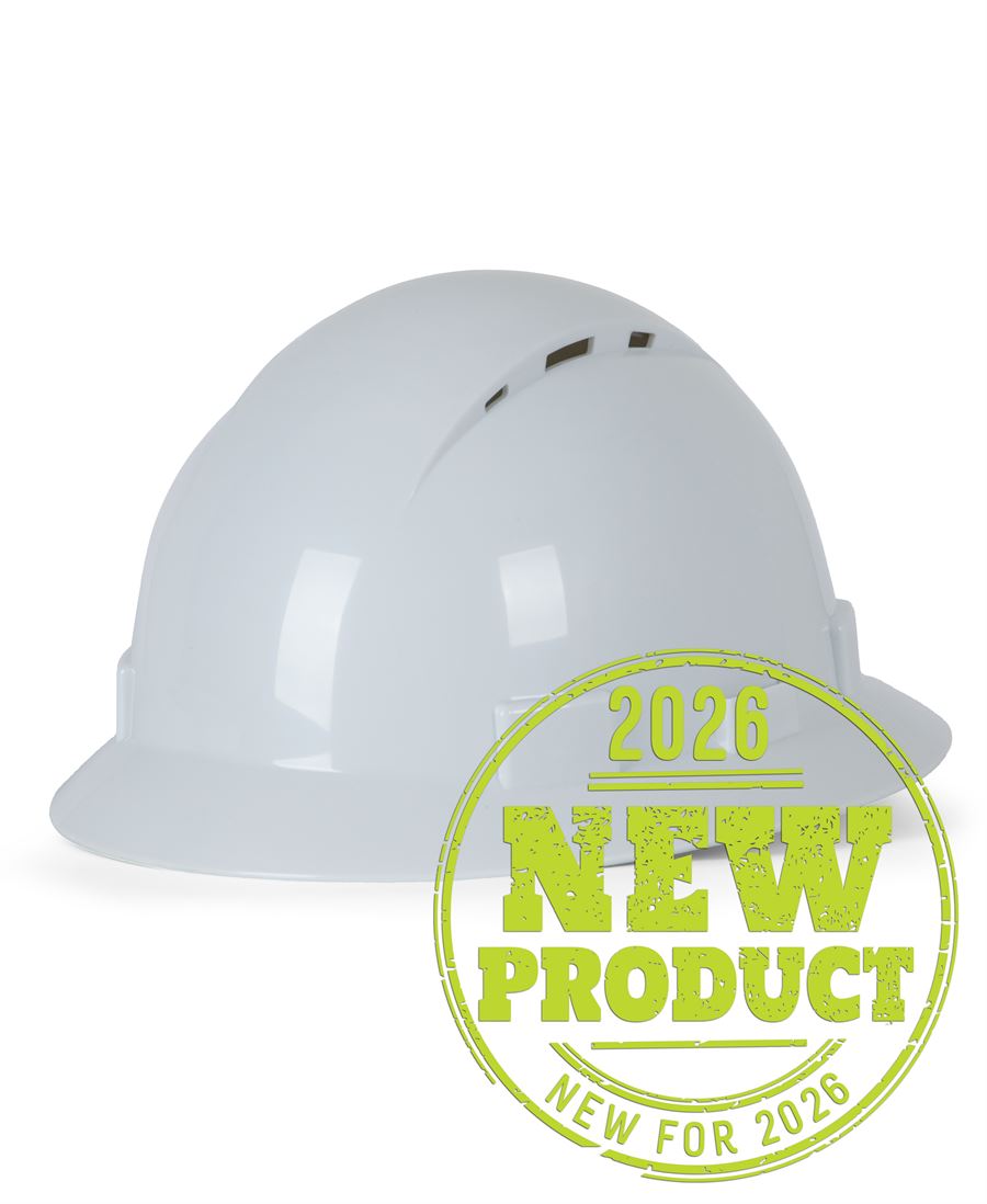 JB's BRIM SAFETY HELMET (5PK) - White