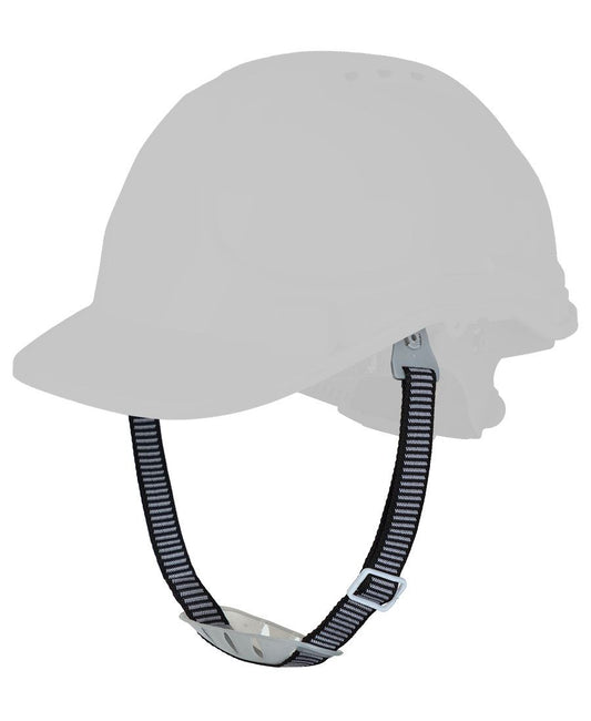 JB's DETACHABLE HELMET CHINGUARD (10PK) - Black/Grey