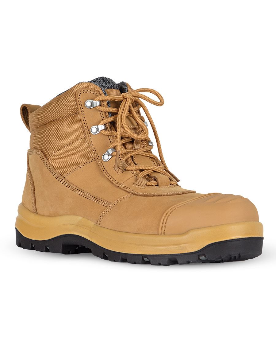 JB's ATRAX ZIP SAFETY BOOT - Wheat/Grey