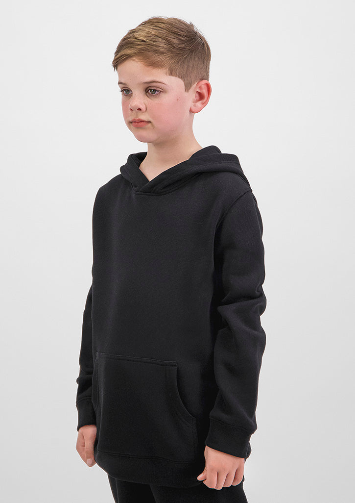 Basis Youth Hoodie - Black (back)