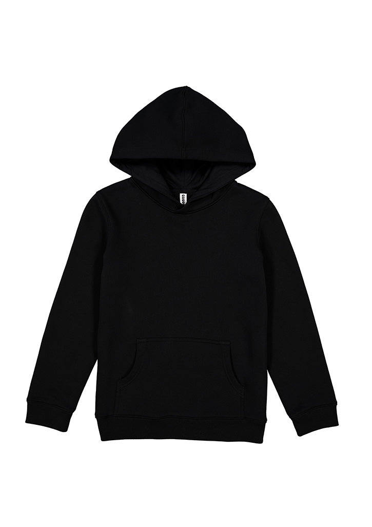 Basis Kids Hoodie - Black (back)