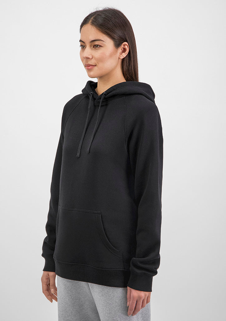 Basis Womens Hoodie - Black (back)