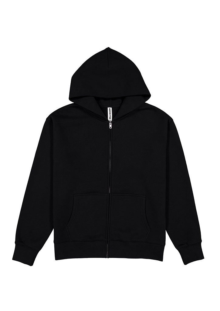 Everyday Womens Zip Hoodie - Black (back)