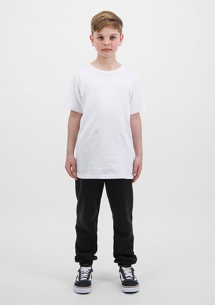 Basis Kids Track Pant - Black