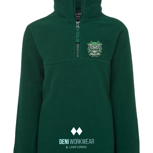 JB's Wear Kids 1/2 Zip Polar Jumper - Mayrung Primary