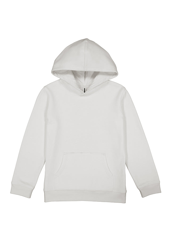 Basis Kids Hoodie - Ecru (back)