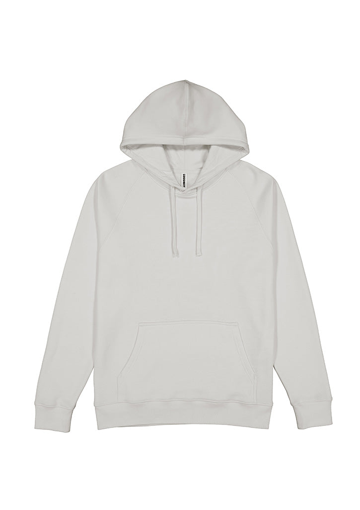 Basis Mens Hoodie - Ecru (back)