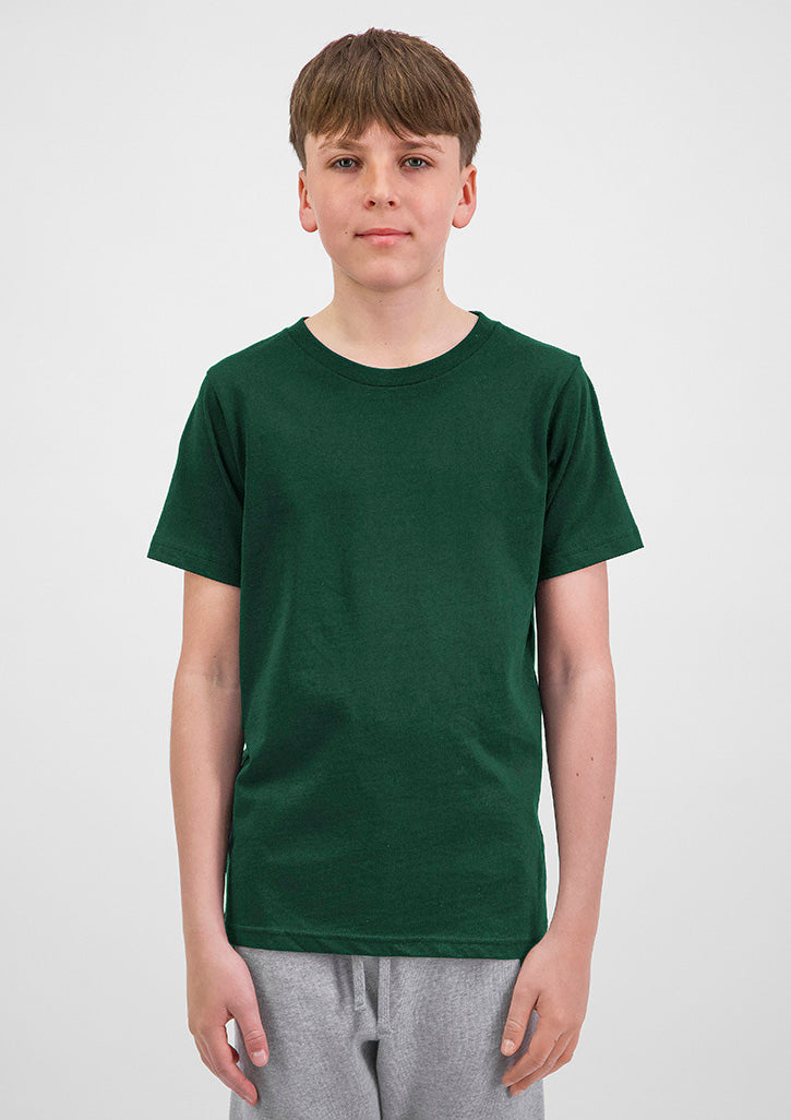 Basis Youth Short Sleeve Tee - Forest