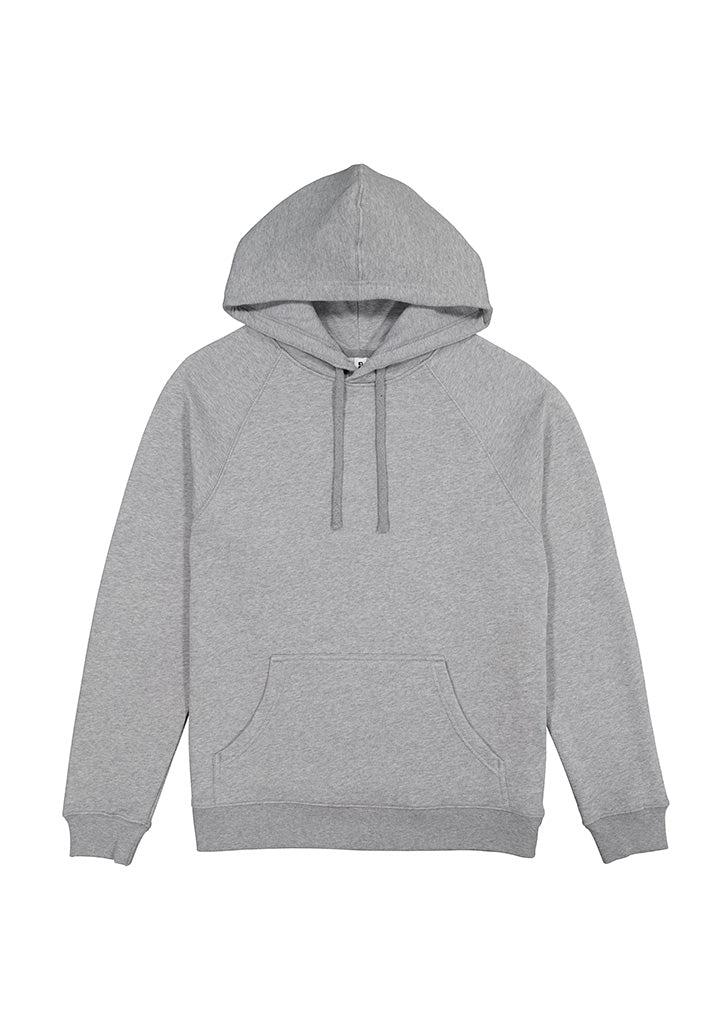 Basis Womens Hoodie - Grey Marle (back)
