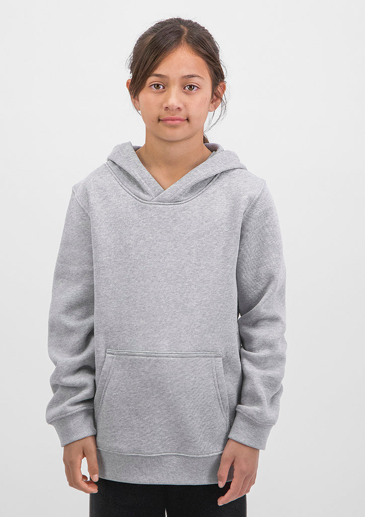 Basis Kids Hoodie - Grey Marle