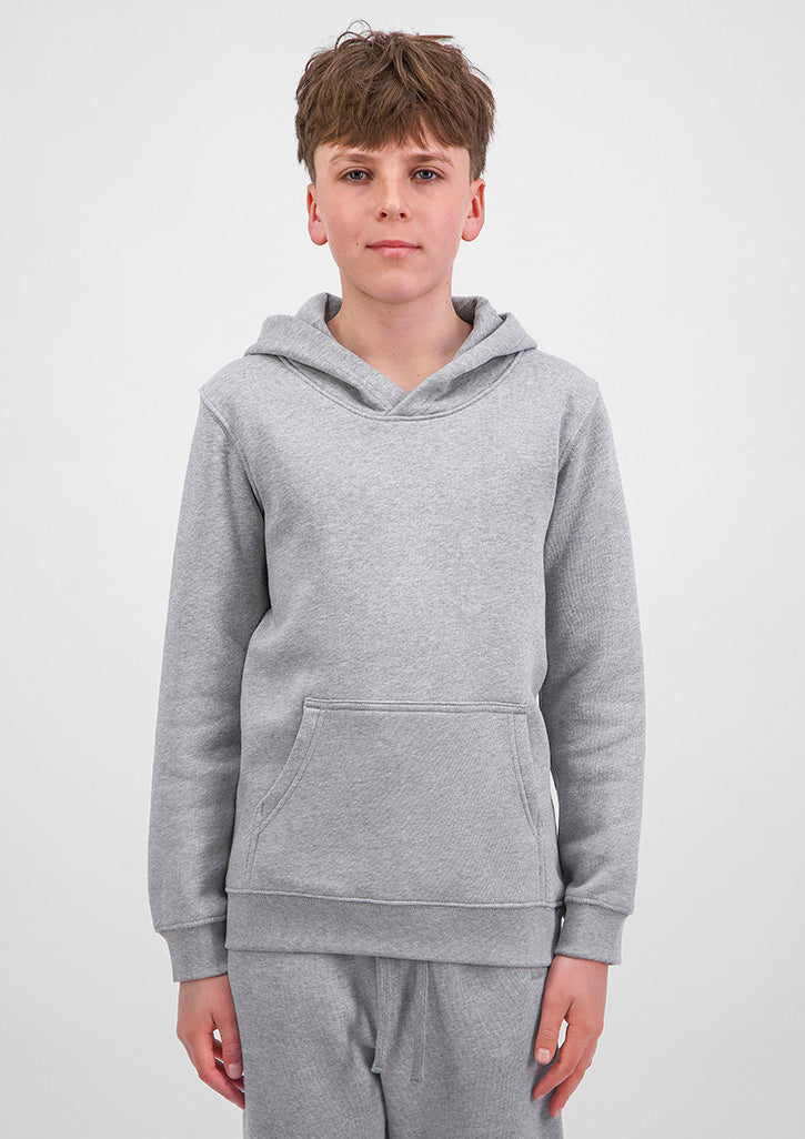 Basis Youth Hoodie - Grey Marle